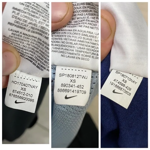 Lot of 5 Nike Womens XS Running Training Tank Tops Dri-Fit Racerback Elastika - Picture 14 of 14